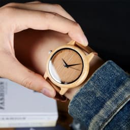 New Bobo Bird Watch Women Relogio Masculino Quartz Watches Men Bamboo Wood Couple Wristwatches Gifts Items Drop ShippingOriginal