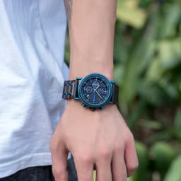 Customize Logo Name Men Wood Watches BOBO BIRD Fashion Calendar Stopwatch Personalized Quartz Wristwatches Gift Dropshipping