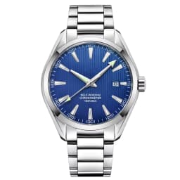 Custom Logo NH35 Automatic Mechanical Watch Male Watches Sapphire 41mm Men Stainless Steel Wristwatch Calendar Clock Date