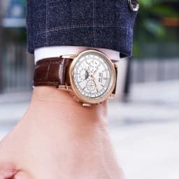 CORGEUT 41mm Business 316L Leather Mineral Glass Automatic Mechanical Men Watches Year Date Week Watch for Man Reloj Accessories