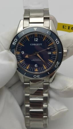 Customized Logo 41MM Men's Watch Luxury Business NH35 Movement Mechanical Watch Sapphire Glass Calendar Diver Wristwatch Model