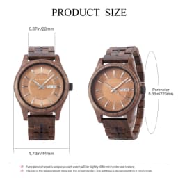 Custom LOGO Wood Watch Fashion Chronograph Quartz Sports Wristwatch Clock BOBO BIRD Walnut Wooden Watches for Men Dropshipping
