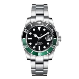 Custom Watches Luxury Sapphire MIYOTA/NH35 Automatic Wristwatch Mechanical Mens Watch Sterile Dial Ceramic 10Bar Lume Male Clock