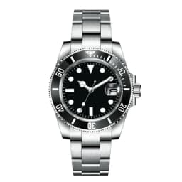 Custom Watches Luxury Sapphire MIYOTA/NH35 Automatic Wristwatch Mechanical Mens Watch Sterile Dial Ceramic 10Bar Lume Male Clock