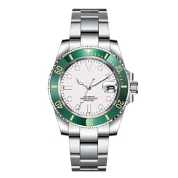 Custom Watches Luxury Sapphire MIYOTA/NH35 Automatic Wristwatch Mechanical Mens Watch Sterile Dial Ceramic 10Bar Lume Male Clock