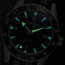 Custom Logo NH35 Movement Watch 10bars Mens 41mm Sapphire Ceramic Bezel Male Mechanical Clock Diver Sports Automatic Wristwatch