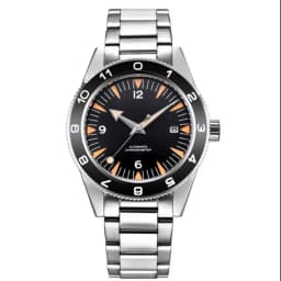 Custom Logo NH35 Movement Watch 10bars Mens 41mm Sapphire Ceramic Bezel Male Mechanical Clock Diver Sports Automatic Wristwatch