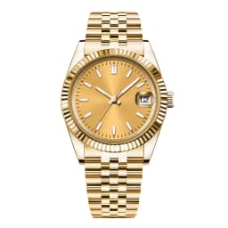 Customized Logo NH35 Movement 36mm/39mm Men Watch Sapphire Gold Watches Mechanical Wristwatches 100M Waterproof Reloj Hombre