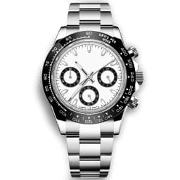 Custom Logo 40MM Luxury VK63 Quartz Men Watch For Man 24 Hours Multifunction Sport Full Chronograph Time Running Second Watches