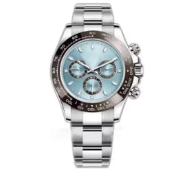 Custom Logo 40MM Luxury VK63 Quartz Men Watch For Man 24 Hours Multifunction Sport Full Chronograph Time Running Second Watches