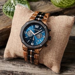 Custom Wooden Mens Watches Date Display Quartz Wristwatch Fashion Customized Name Back Text Relogio Masculino Dropshipping