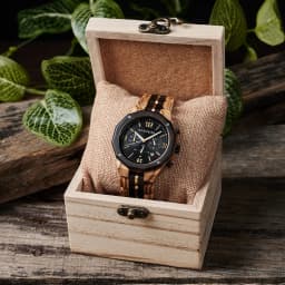 Custom Wooden Mens Watches Date Display Quartz Wristwatch Fashion Customized Name Back Text Relogio Masculino Dropshipping
