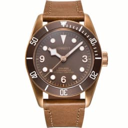 Custom Logo NH35A Miyota Sport 20ATM Watch PVD Coffee Bronze Case Sapphire Glass Luminous Deployant Clasp Deepwaterproof