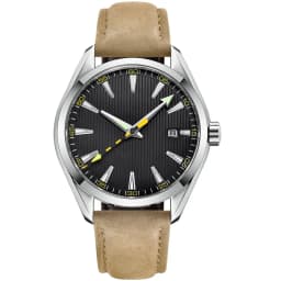 Luxury NH35 Movt Custom Logo 41mm Man Sport Automatic Relogio Masculino Mechanical Wristwatch Sapphire Steel Band Men's Watch