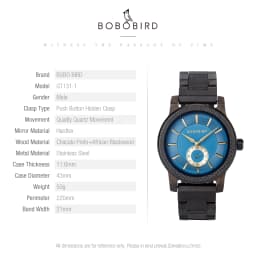 BOBOBIRD Wooden Watch Top Fashion Casual Clock Quartz Wristwatch Engraved Custom Logo Man Watches Best Man Gift Wood Box