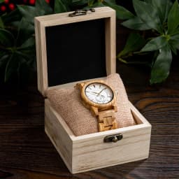 BOBOBIRD Wooden Watch Top Fashion Casual Clock Quartz Wristwatch Engraved Custom Logo Man Watches Best Man Gift Wood Box