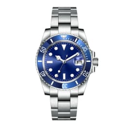 DIY Custom Logo 40MM Sapphire Miyota NH35 Mechanical Mens WristWatch Sterile Dial Ceramic 10Bar Luminous Sport Male Clock