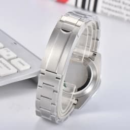 DIY Custom Logo 40MM Sapphire Miyota NH35 Mechanical Mens WristWatch Sterile Dial Ceramic 10Bar Luminous Sport Male Clock