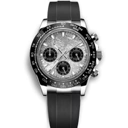 Corgeut Luxury Men's 39mm Quartz Watch Chronograph Sapphire Fashionable Trendy Stylish Sports Steel Band Wristwatch Custom Logo
