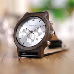 Wooden Men's Watch BOBO BIRD New Design Fashion Quartz Wristwatch Luminous Clock Hand Strap Leather Great Gift Box Мужские часы