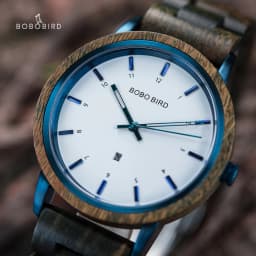 BOBO BIRD Luxury Men Watch Wooden Quartz Wristwatches Japanese Movement Fashion Women Timepiece Custom Gift Box Reloj De Hombre