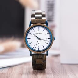 BOBO BIRD Luxury Men Watch Wooden Quartz Wristwatches Japanese Movement Fashion Women Timepiece Custom Gift Box Reloj De Hombre