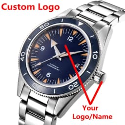 Custom Logo Men Watch Luxury NH35 Automatic Mechanical WristWatches Ceramic 41MM Corgeut Watches Sapphire Lume Sport Clock 10Bar