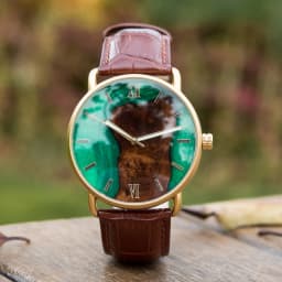 Customize Man Watch Dropshipping Resin Quartz Men's Watches BOBO BIRD Wood Wristwatch Male Timepiece Clock Blue Wrist Man Watch
