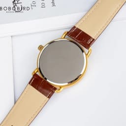 Customize Man Watch Dropshipping Resin Quartz Men's Watches BOBO BIRD Wood Wristwatch Male Timepiece Clock Blue Wrist Man Watch