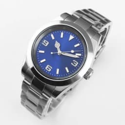 36/39mmcustom New Design pink black dial Mechanical Wristwatches Luxury Corgeut 10BARS Sapphire NH35 Movement Watch for Men