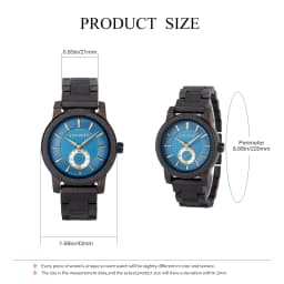 New BOBOBIRD Wood Watch Men's Watches Customized Name Back Case Text Casual Clock Quartz Wristwatch Wedding Watch Wood Box Gift