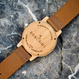 Couple Watch BOBO BIRD Wooden Simple Fashion Leather Wristwatch Men And Women Personality Timepiece Great Gift Reloj Luminous