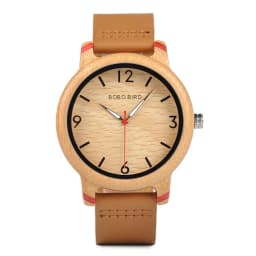 Couple Watch BOBO BIRD Wooden Simple Fashion Leather Wristwatch Men And Women Personality Timepiece Great Gift Reloj Luminous