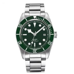 Custom Logo NH35 Movemen Luxury 41mm Biwan Business Men Watches Automatic Mechanical Date Diving Waterproof Glow Watch Corgeut