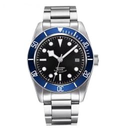 Custom Logo NH35 Movemen Luxury 41mm Biwan Business Men Watches Automatic Mechanical Date Diving Waterproof Glow Watch Corgeut