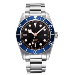 Custom Logo NH35 Movemen Luxury 41mm Biwan Business Men Watches Automatic Mechanical Date Diving Waterproof Glow Watch Corgeut