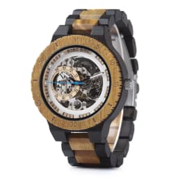 Mechanical Watch Men Wooden Watches BOBO BIRD Luxury Fashion Automatic Wristwatch Luminous Timepiece Clock Custom Gift Box OEM