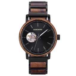 Mechanical Watch BOBO BIRD 2022 Classic Fashion Men's Automatic Wristwatch Tabby Wood Watches Customized Gift Box Reloj Hombre