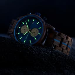 Wooden Men's Watch BOBOBIRD New Top Japanese Miyota Wristwatch Sports Chronograph Calendar Custom Gift Box Relogio Masculino