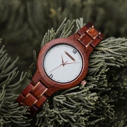 BOBO BIRD Women Watch Fashion Wooden Japanese Quartz Movement Wristwatch Luxury Red Sandalwood Timepiece Gift Box Dropshipping