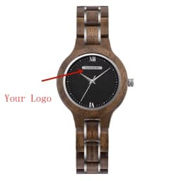 BOBO BIRD Women Watch Fashion Wooden Japanese Quartz Movement Wristwatch Luxury Red Sandalwood Timepiece Gift Box Dropshipping