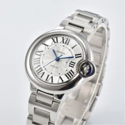 High-end Couple's Watch Strength Mineral Glass Balloon Watch Automatic Mechanical Movement Stainless Steel Waterproof Watch Gift