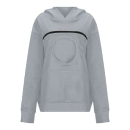 Plus Size 3XL Oversized Hoodies Women 2 in 1 Kangaroo Hoodie Sweatshirts for Pet Lover Cat Carrier Pouch Unisex Pullovers Tops