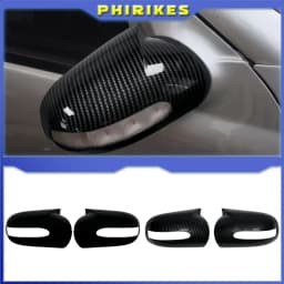 For Mercedes-Benz E,C-Class W211 W203 2001-2007 Parts Styling Car Side Door Rearview Side Mirror Cover Caps M Style