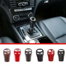 Car Gear Shift Knob Cover Trim Accessories for Mercedes Benz A C E G GLK CLS Class W169 W203 W204 W211 W212 W463 X204 W219 W218
