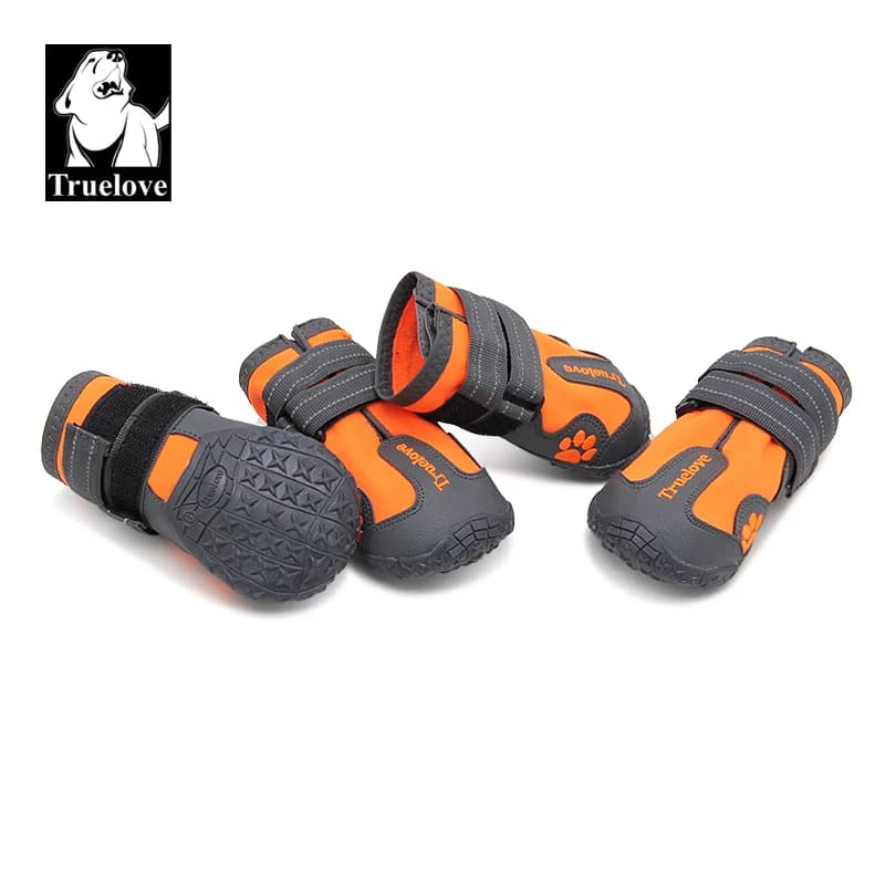 Truelove Pet Shoes Warm Snow Breathable Soft Strong Waterproof Reflective For Big Small Pet Sports Training Product TLS3961