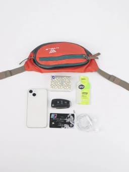 WRELS Running Waist Belt Bag Sport Multifunctional Ultralight Bounce Free Running Waist Pack Waterproof Fitness Mobile Phone Bag