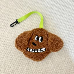 Plush Puppy Waste Bag Dispenser Outdoor Portable Dog Poop Holder Carrier Pet Clean Up Accessories