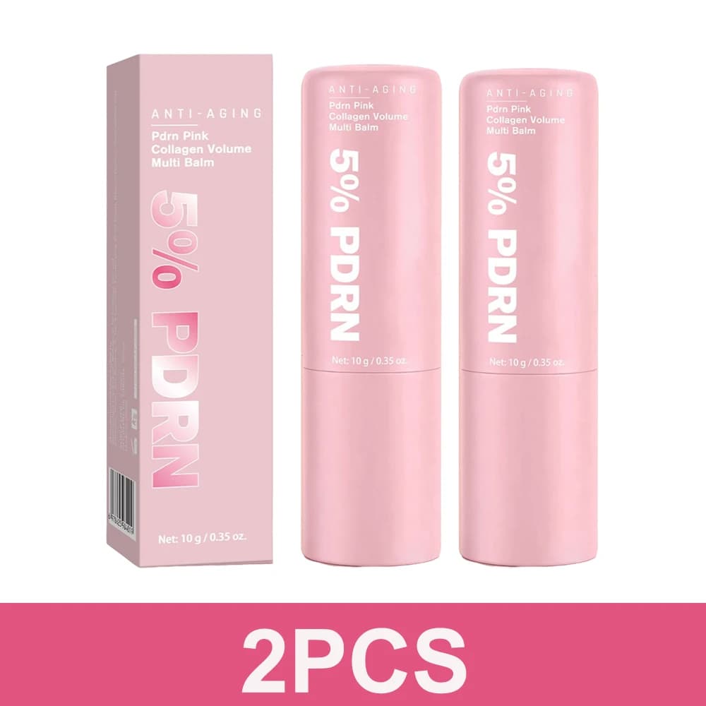 PDRN Pink Collagen Volume Multi Balm, All In One Volufiline, PDRN& NAD Stick ,Helping Look of Fine Lines, Firming Care,Lip Care