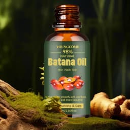 Natural Batana Oil For Hair Growth Pure Batana Oil Hair Shine Strengthen For Women Prevent Hair Loss Eliminate Split Ends 1/3pcs